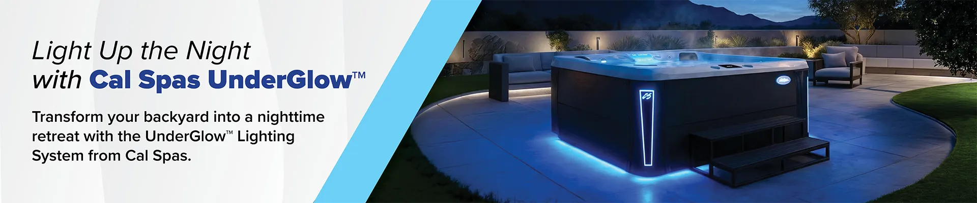 Calspas hot tub being used in a family setting - Burlington